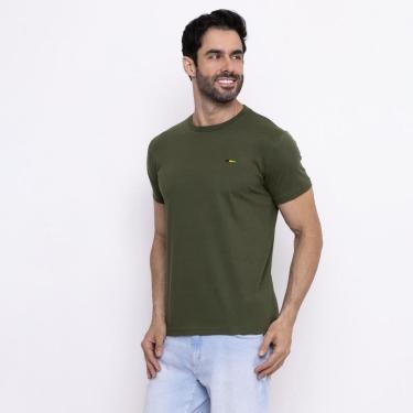 Imagem de Camiseta Industrie Básica Bordada Jamaica Algodão Premium Masculina-Masculino