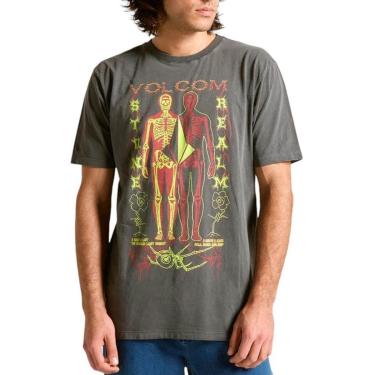 Imagem de Camiseta Volcom Projection Preta-Masculino