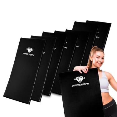 Imagem de Kit 10 Colchonetes Academia Exercício Ginástica Alta densidade Espuma Musculação Yoga 90x45 D50-Unissex