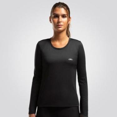 Imagem de Camiseta de Academia Feminina Essential Manga Longa OBWST24608 - Olympikus-Feminino