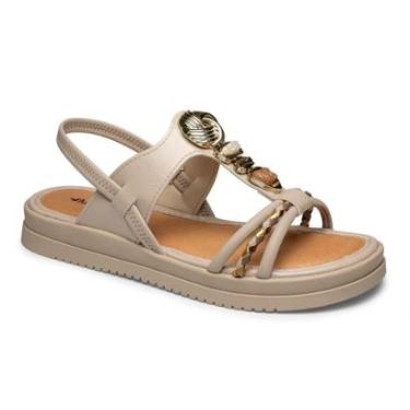 Imagem de Sandalia Papete Flatform Feminina Mississipi Moda Casual Pedras Ref: J0221-Feminino