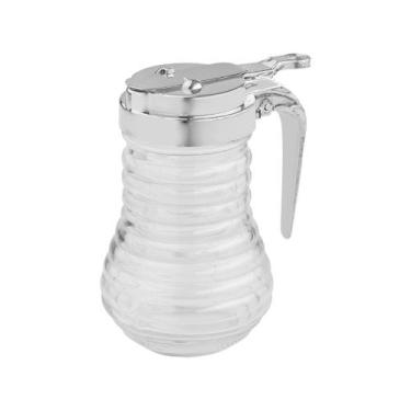 Imagem de Meleira de Vidro Com Tampa de Plástico Bico Dosador 200 ml - Haüskaft