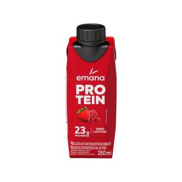 Imagem de Bebida Láctea Emana Protein Sabor Frutas Vermelhas com 23g de Proteína