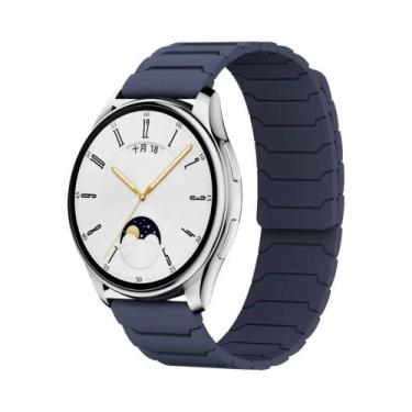 Imagem de Pulseira Magnética De Silicone De 22mm 20mm Para Samsung Galaxy Watch 