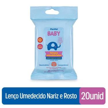 Imagem de Lenço Umedecido Com Soro Fisiológico Para Nariz E Rosto Panvel Baby 20