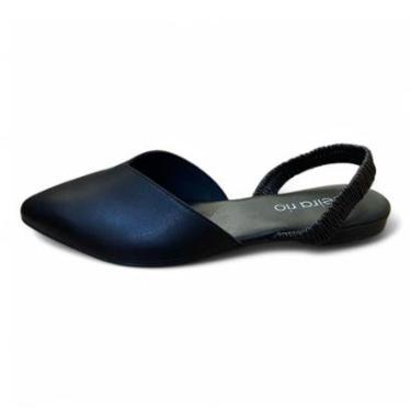 Imagem de Sapatilha Mule Feminino Beira Rio Slingback Bico Fino Elegante 4134.446-Feminino