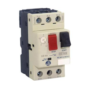 Imagem de Disjuntor Motor 2,5 - 4A GV2 M08 - HS Automação