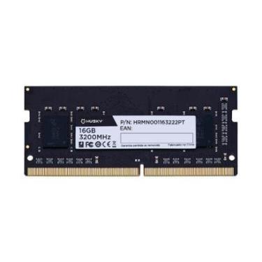 Imagem de Memória RAM para Notebook Husky, 16GB, 3200MHz, DDR4, CL22 - HRMN001163222PT-Unissex