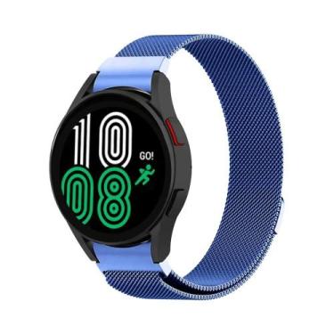 Imagem de Pulseira De Metal Milanesa Unissex Para Samsung Galaxy Watch 6/5/4 Cla
