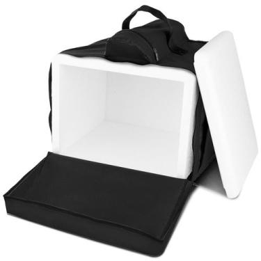 Imagem de Mochila Térmica Entregador 45 Litros Pro Tork Delivery Marmitas Pizza 