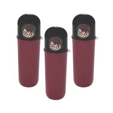 Imagem de Kit Porta Escovas de Dentes Estojo Ludico Porta Lápis Canetas - - PLAS