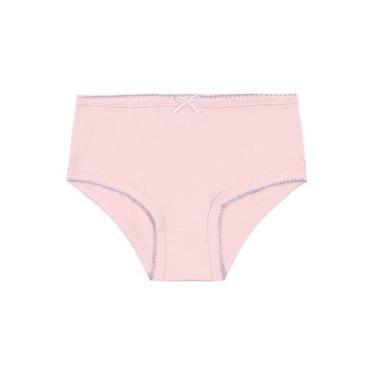 Imagem de Calcinha infantil menina em cotton Brandili, G, Rosa