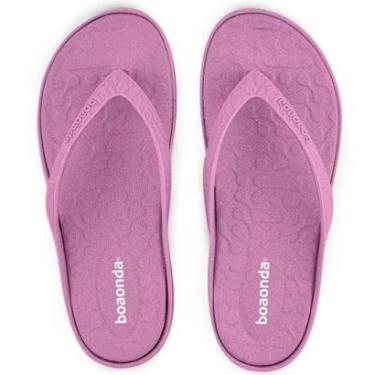 Imagem de Chinelo Feminino Casual Palmilha Ortopédica Boaonda Leve-Feminino