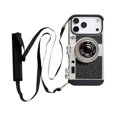 Imagem de Capa De Celular Com Design De Câmera Vintage Para iPhone Air 17 16 15 