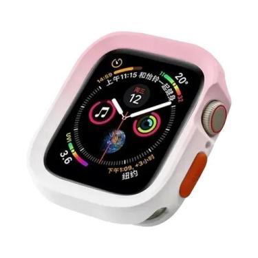 Imagem de Capa De Silicone Macia Para Apple Watch Series 7 6 5 4 3 2 1 Proteção 