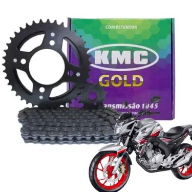 Imagem de Kit Relação Tração Transmissão Cb 250 Twister 2016 2017 2018 2019 2020