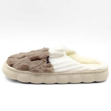 Imagem de Pantufa Europa Nuvem Bia em Pelo e Fleece Feminina-Feminino