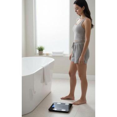 Imagem de Balança Bioimpedância Inteligente Bluetooth - 12 Métricas Sa - Congrat