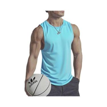 Imagem de Camiseta Sem Mangas Para Academia Masculina De Secagem Rápida, Camiset