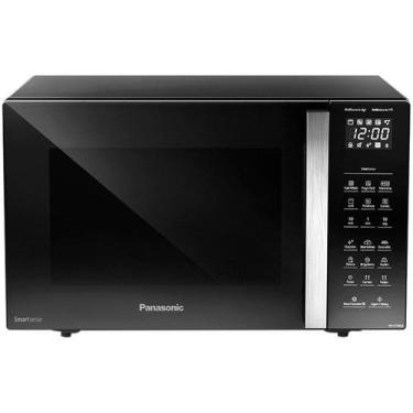 Imagem de Microondas Panasonic Com SmartSense e Dupla Refeição 30L Preto - NN-GT