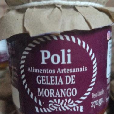 Imagem de Geleia natural artesanal Morango Poli Alimentos Artesanais sem conserv