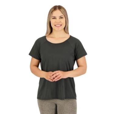 Imagem de Camiseta selene feminina active wear - dry fit, Preto, M