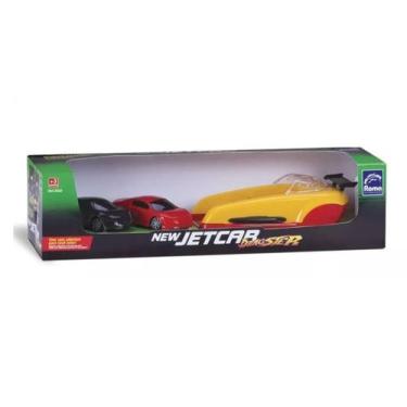 Imagem de Lançador New Jetcar Dragster Com 2 Carrinhos - ROMA BRINQUEDOS