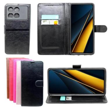 Imagem de Capa Proteção Capinha Carteira Para Xiaomi Poco X6 Pro 5g - Mustangsho