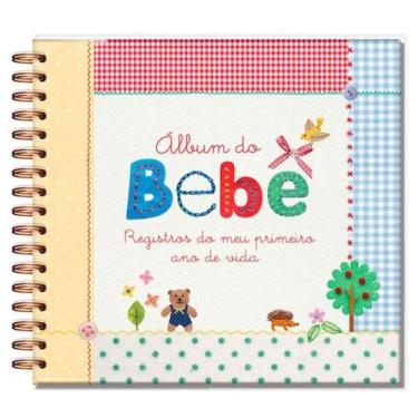 Imagem de Álbum de fotos grande bebê palavra 21,823,5cm 30 folhas 180g/m² capa d