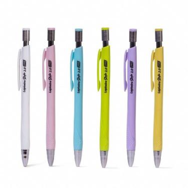 Imagem de Lapiseira Style - Cores Pastel - 2.0 - Unidade - Lyke Cor:Branco, Bran