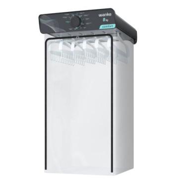 Imagem de Secadora de Roupas de Parede Wanke SWCA080 Timer 120 minutos 8KG, Graf