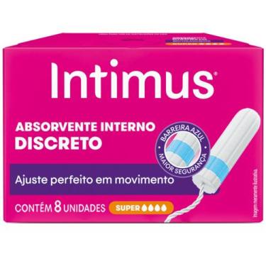 Imagem de Absorvente intimus interno super - 8 unidades - Kimberly-clark kenko, 