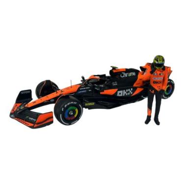 Imagem de Miniatura Fórmula 1 F1 McLaren MCL38 Lando Norris 4 1:24