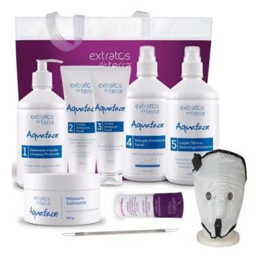 Imagem de Kit Limpeza De Pele Profunda Extratos Da Terra - Aquaface, 220V