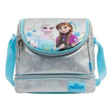 Imagem de Lancheira Frozen Bag Disney Xeryus Azul-claro