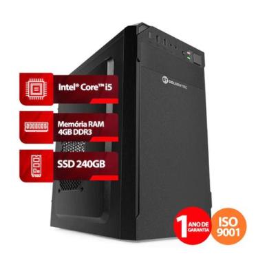 Imagem de Computador Intel Core i5, RAM 4GB, SSD 240GB, Linux  Goldentec