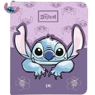 Imagem de Fichário Universitário Argolado com Zíper DAC Stitch 4 Argolas com 48 