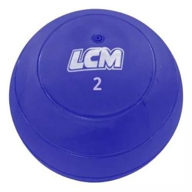 Imagem de Bola Tonificadora 2Kg - LCM, Roxo