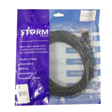 Imagem de Cabo extensão usb 5mt macho para femea 2.0 storm