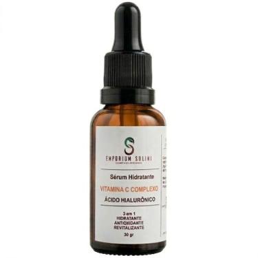 Imagem de Acido Hialuronico Com Vitamina C Serum Facial - Solini