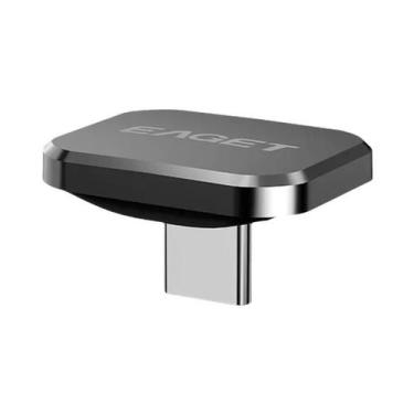 Imagem de Pen Drive Tipo-C USB 2.0 Mini Para Carro 8GB 16GB 32GB 64GB Em Liga De
