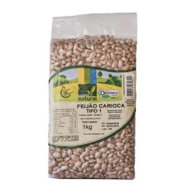 Imagem de Kit 3 Feijão Carioca Orgânico Coopernatural 1kg