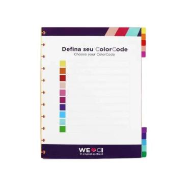 Imagem de Divisórias Caderno Inteligente Grande Colorcode 10 Matérias