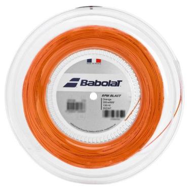 Imagem de Corda Babolat RPM Blast 1.30mm 16L Laranja Rolo com 200 Metros