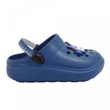 Imagem de Babuche Tubarão Molekinho 2653101, Azul, 23