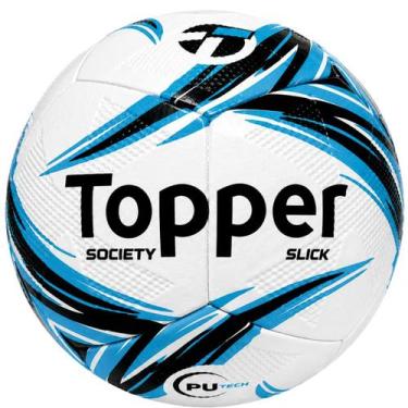 Imagem de Bola Futebol Society Topper Slick Grama Sintética Alta Durabilidade, A