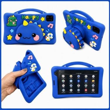 Imagem de Tablet Infantil Dinossauro Com Alça Para Ensino Infantil  - Iba Commer