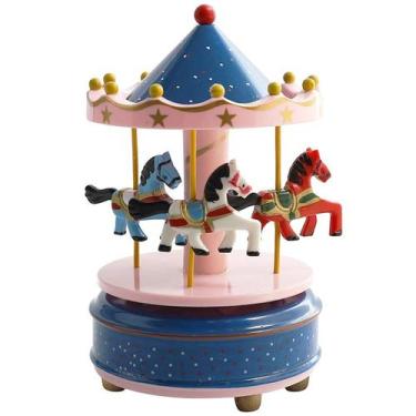 Imagem de Caixa de música infantil Carrossel - colorido - FREECOM
