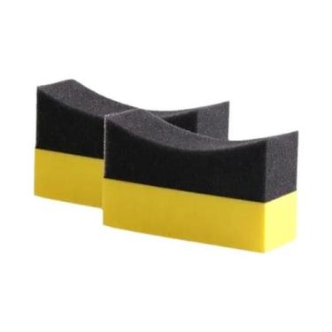 Imagem de Esponja Para Limpeza De Rodas De Carro, Limpador De Pneus, Almofada De