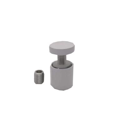 Imagem de Prolongador / Fixador branco para Lousa de Vidro - 10 unidades